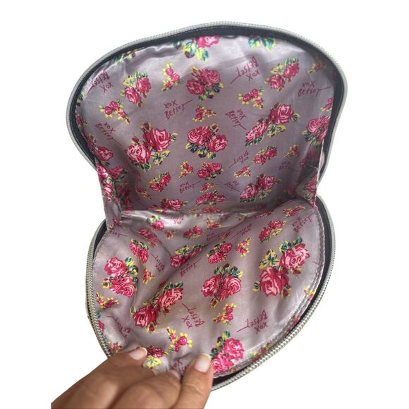 Betsey Johnson Cute Panda Print Backpack With Chain Accent Black & White - Picture 8 of 16